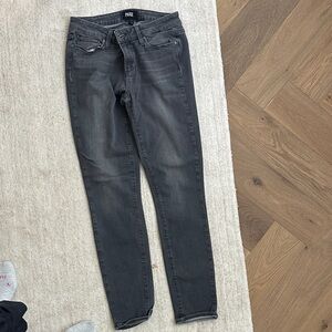 PAIGE Women's Charcoal Skinny Jeans